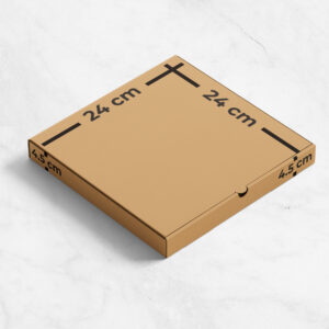 9" Brown Kraft Pizza Box