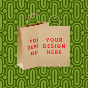 C122 - Brown Paper Bag with Twisted Handle 25x35x12